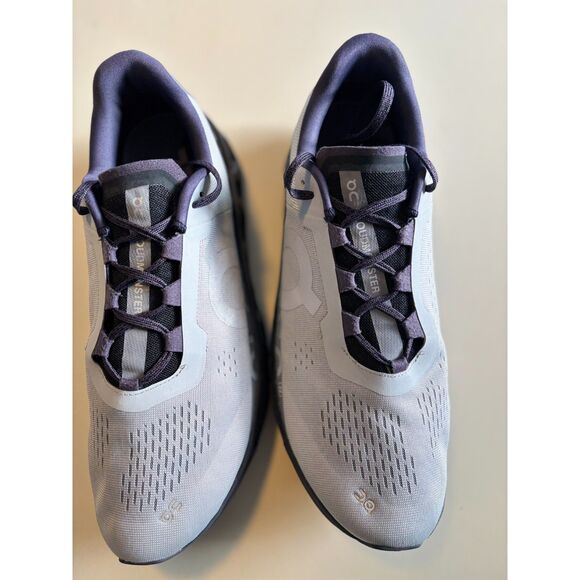 On Cloudmonster Grey Running Shoes Sz 14 - Picture 2 of 9